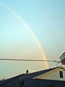 March rainbow